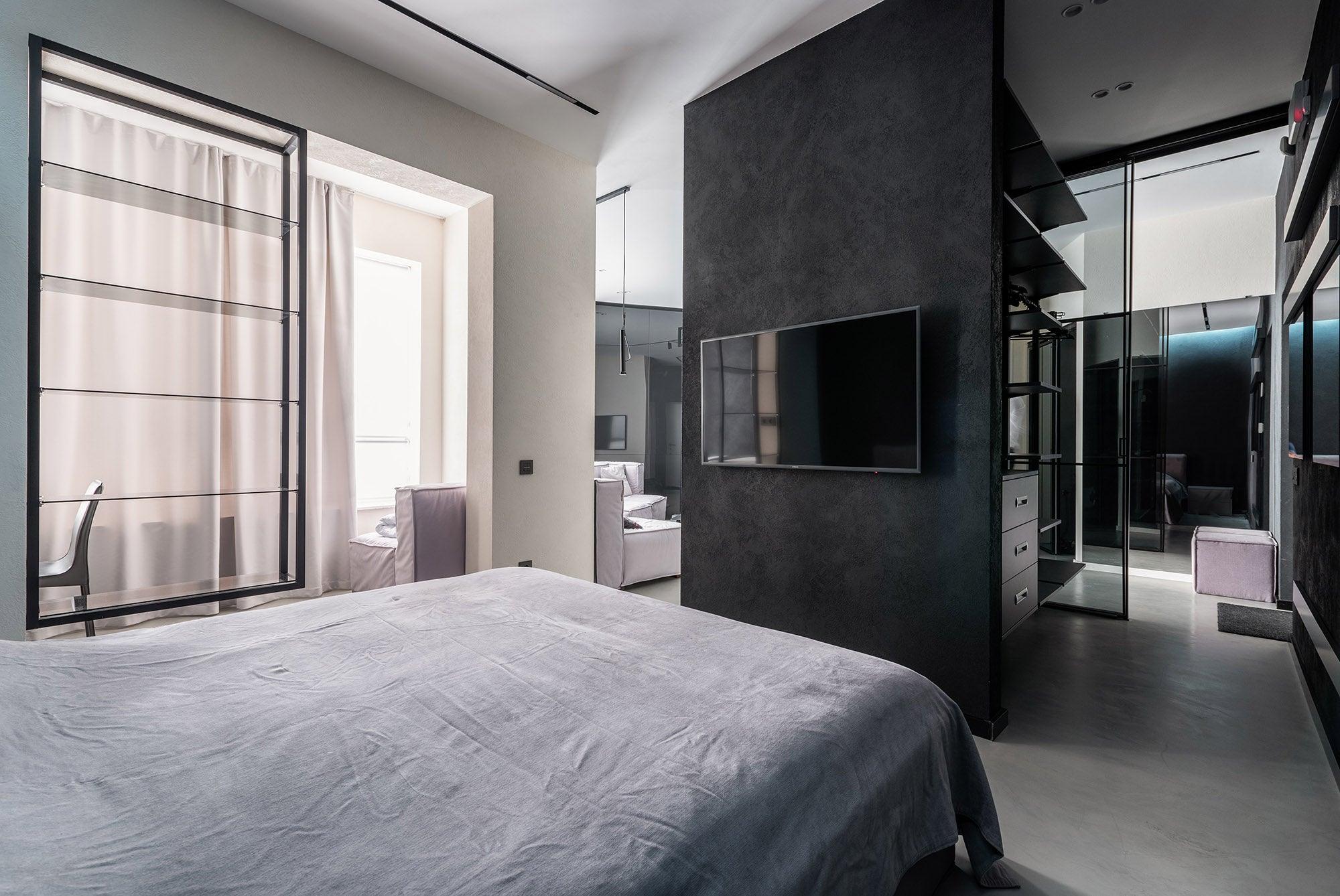 Is Dark Grey a Bad Color For a Bedroom? Dark gray: a "color-non-color"