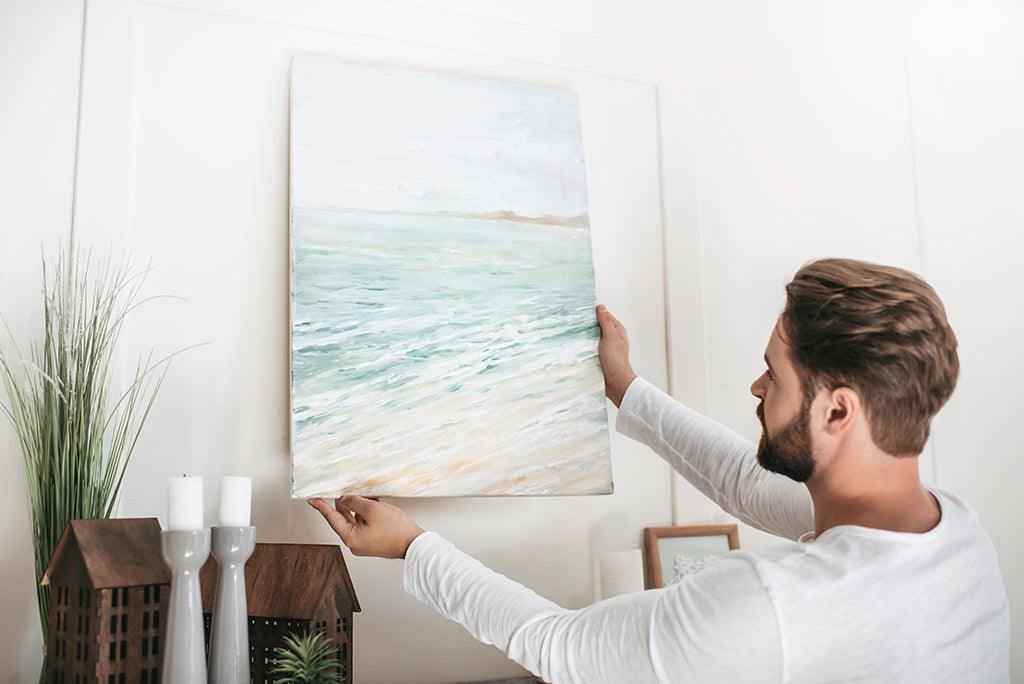 How to Hang a Canvas Art Without Nails or Damaging the Walls?