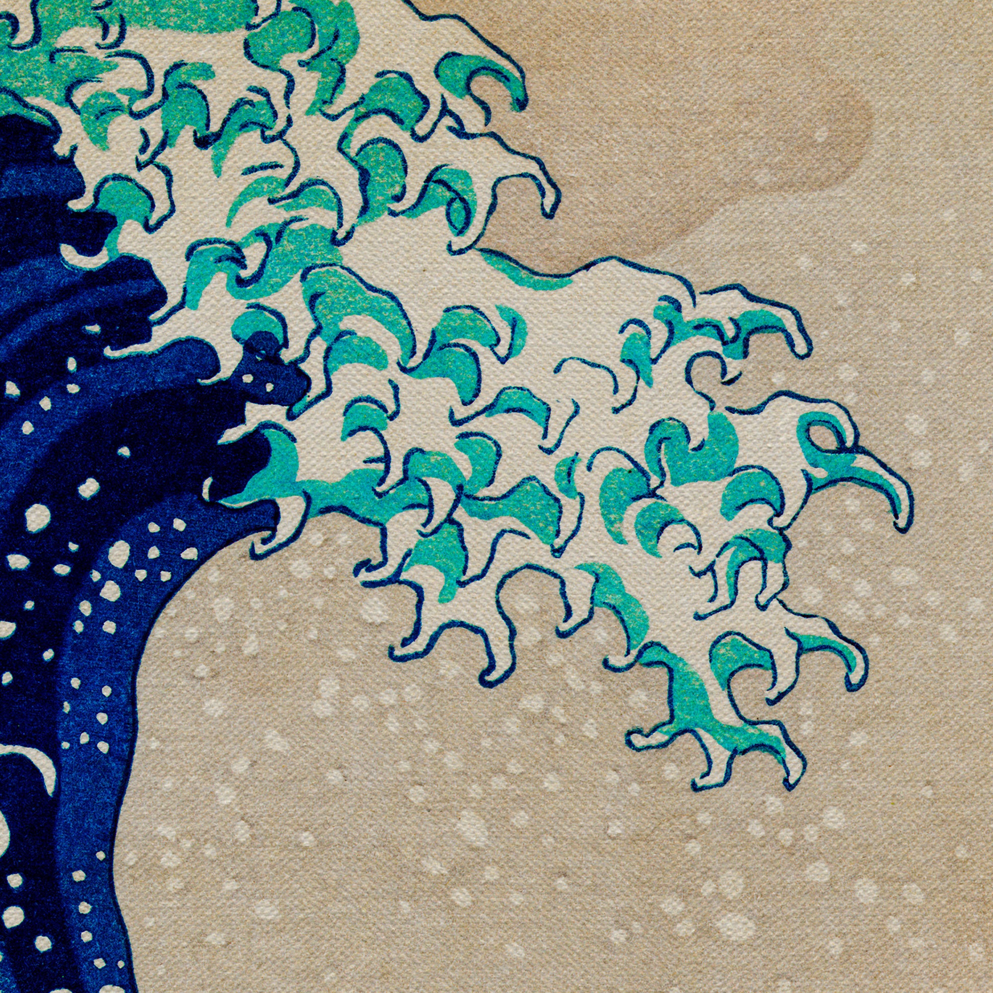 Katsushika Hokusai The Great Wave Off Kanagawa Canvas Wall Art