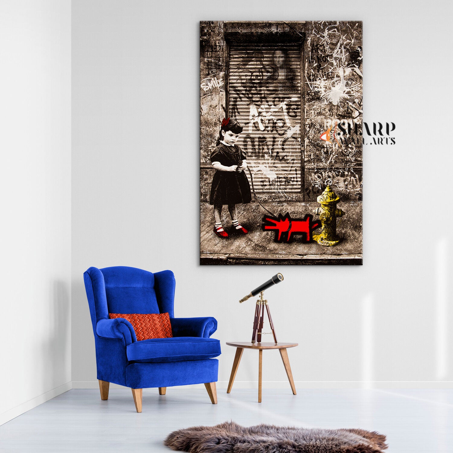 Banksy Make Your Mark Wall Art Canvas