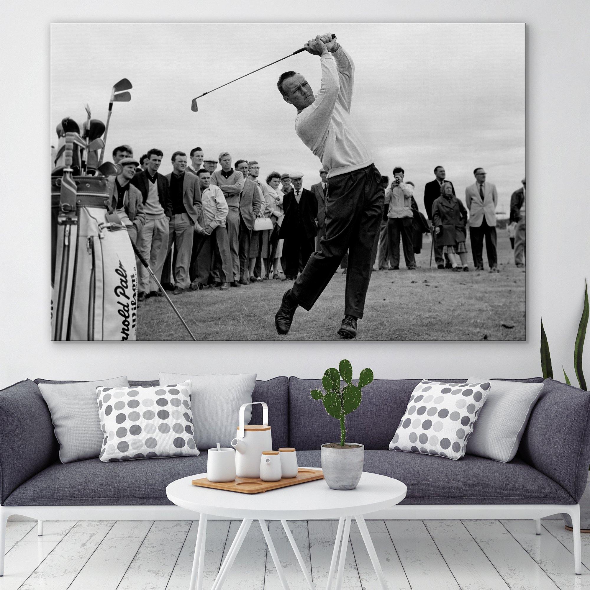 Arnold Palmer Golf Canvas Wall Art - SharpWallArts