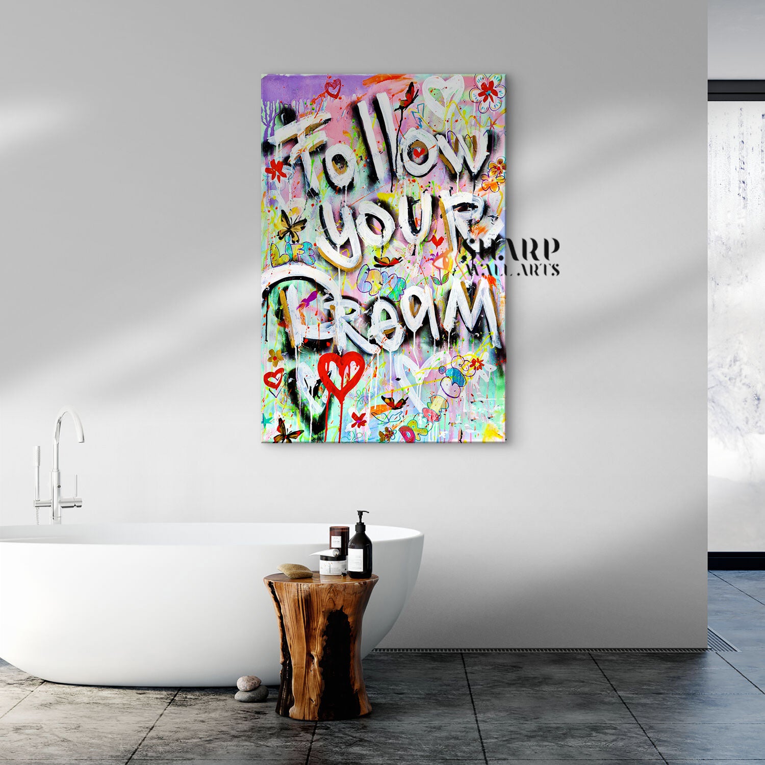 Follow Your Dream Canvas Wall Art