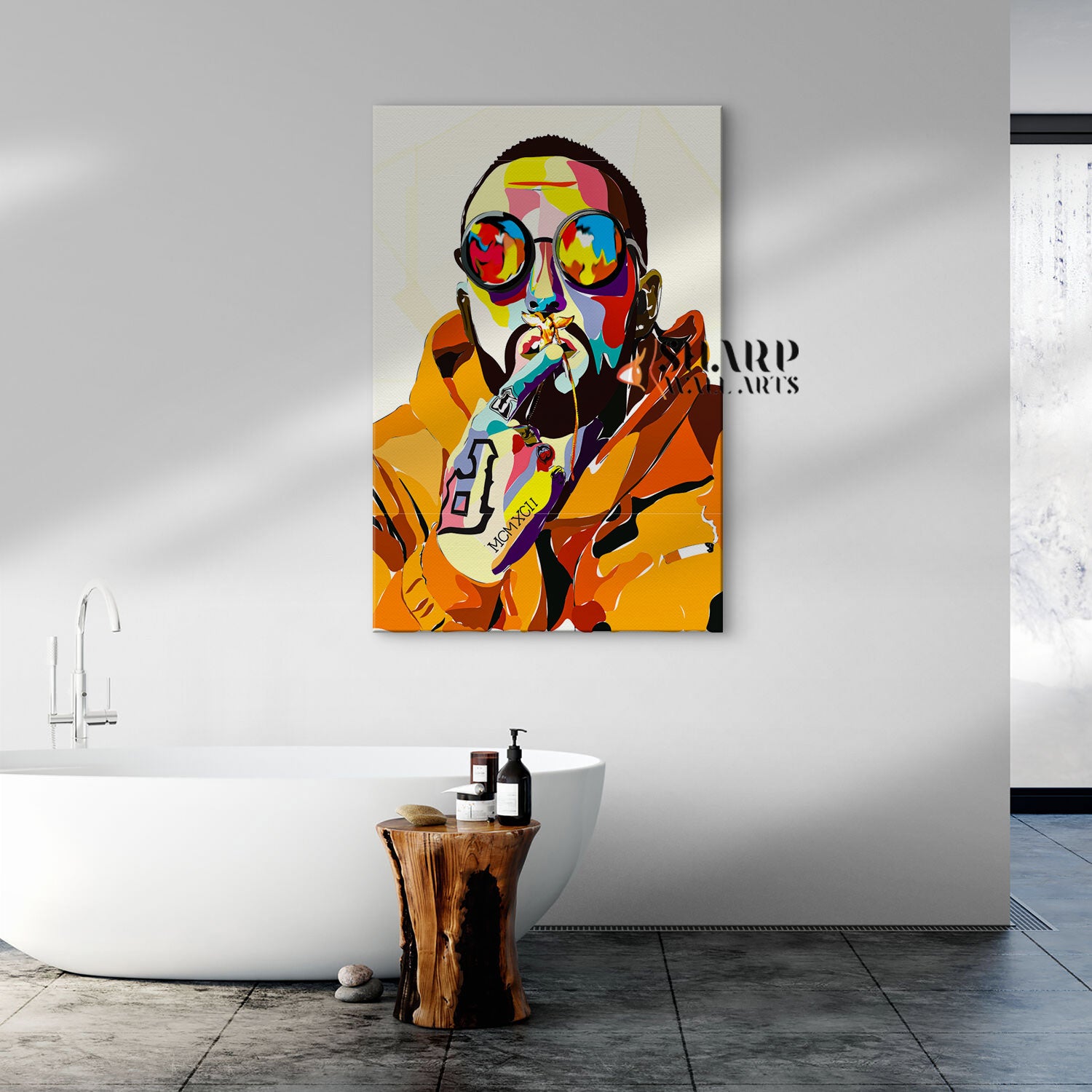 Mac Miller Pop Art Canvas