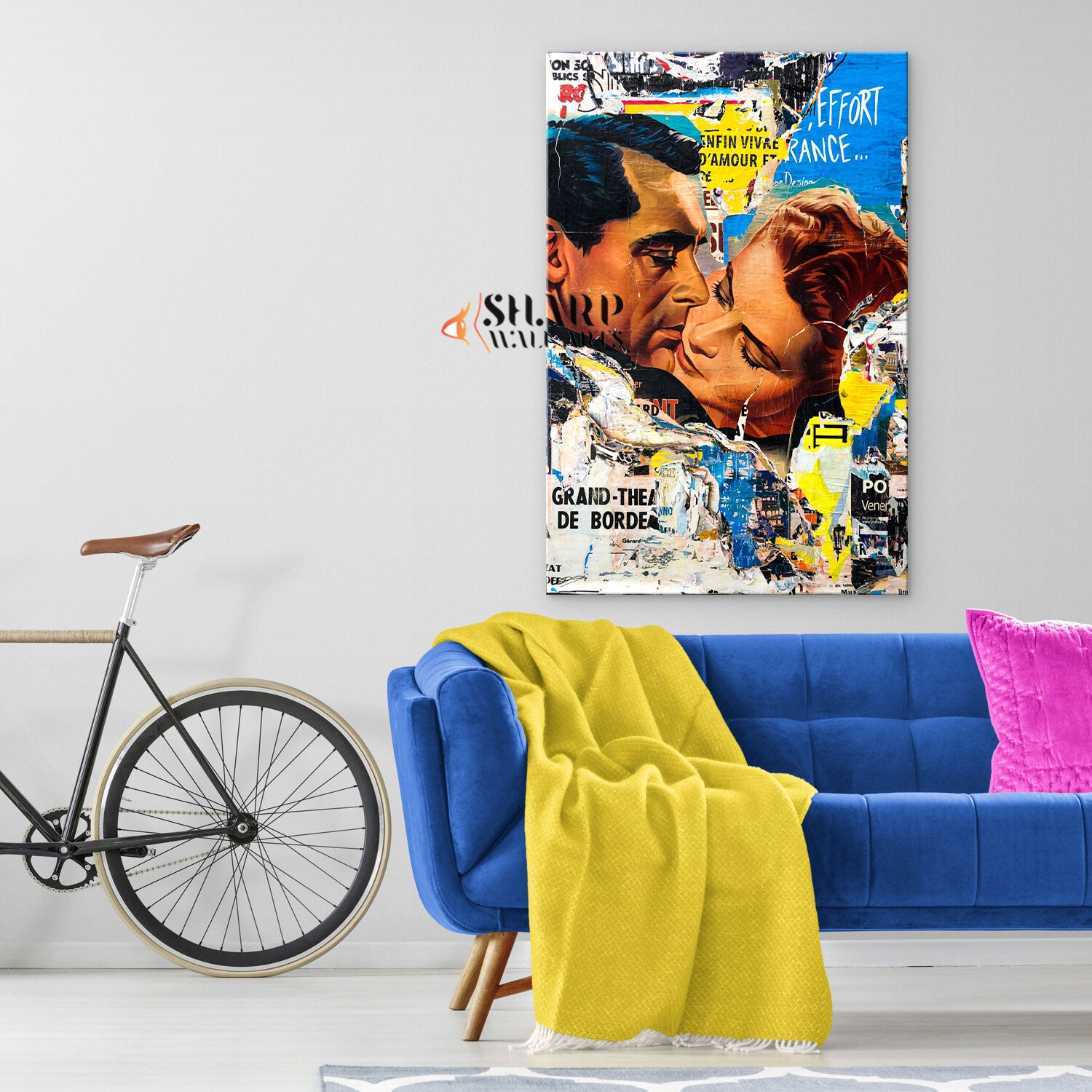 The Famous Kiss Canvas Wall Art