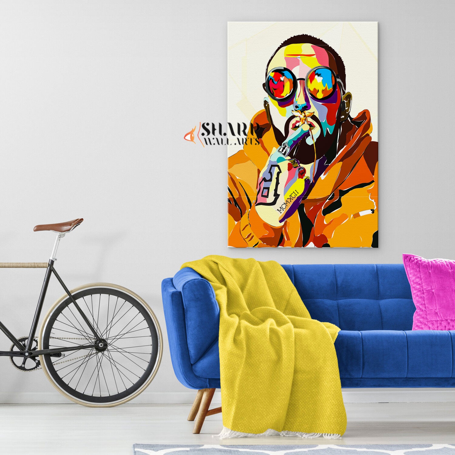 Mac Miller Pop Art Canvas
