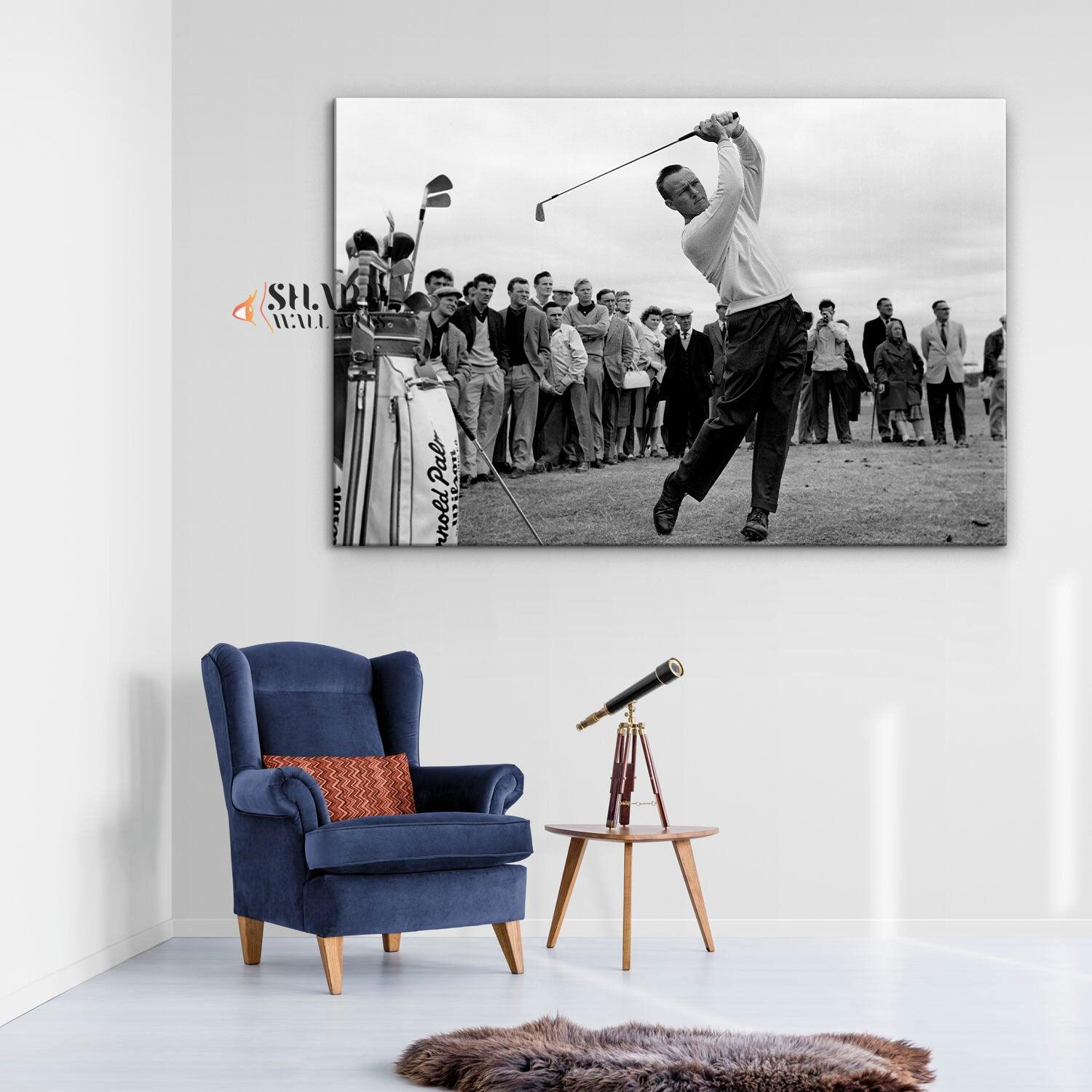 Arnold Palmer Golf Canvas Wall Art - SharpWallArts