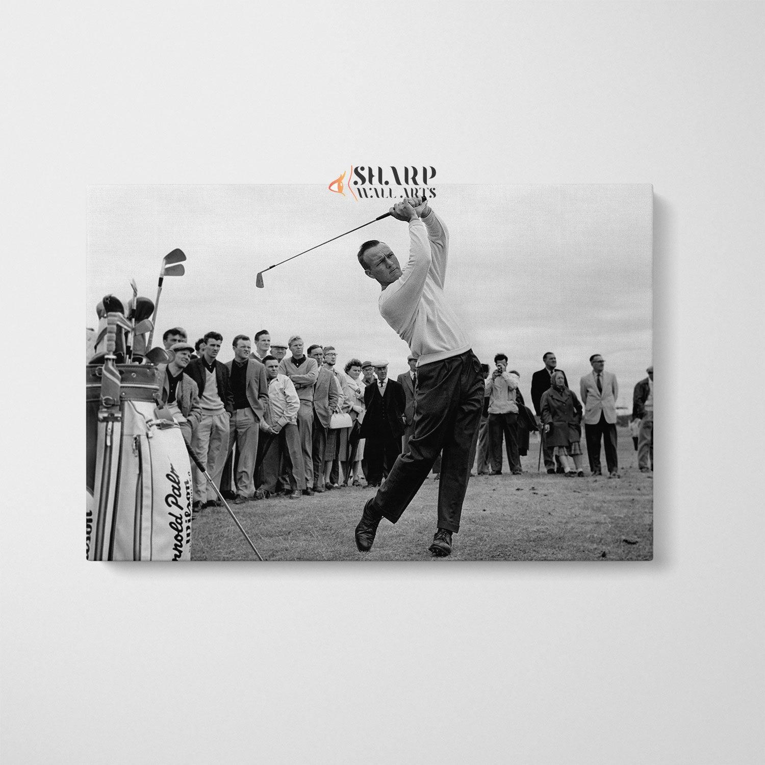 Arnold Palmer Golf Canvas Wall Art - SharpWallArts