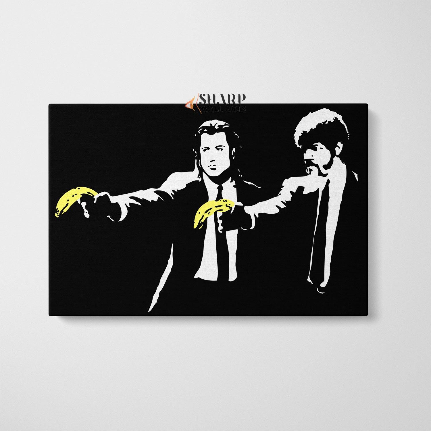The World of Banksy Pulp Fiction/ポスター