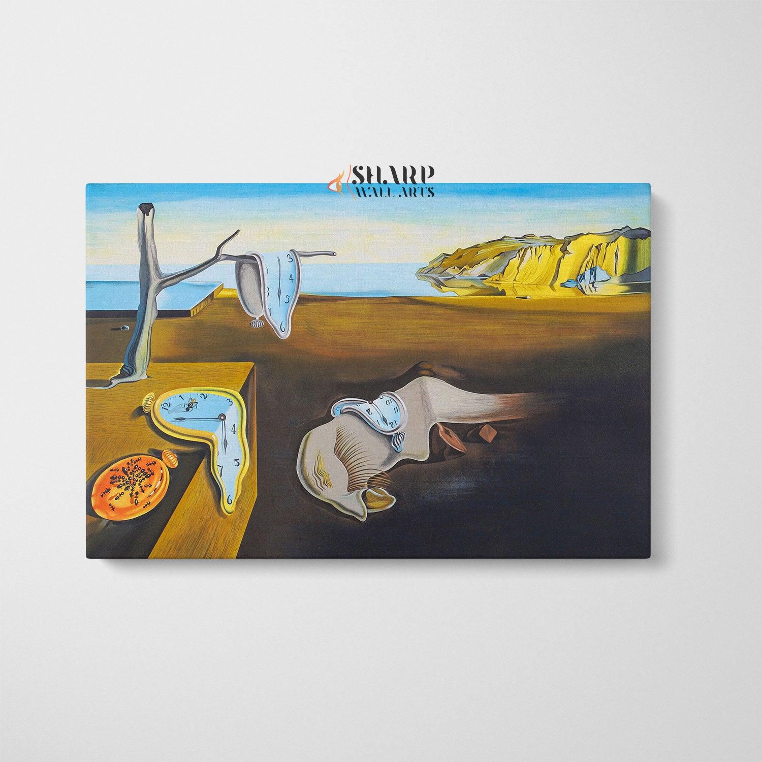 Salvador Dali - The Persistence Of Memory Canvas Wall Art