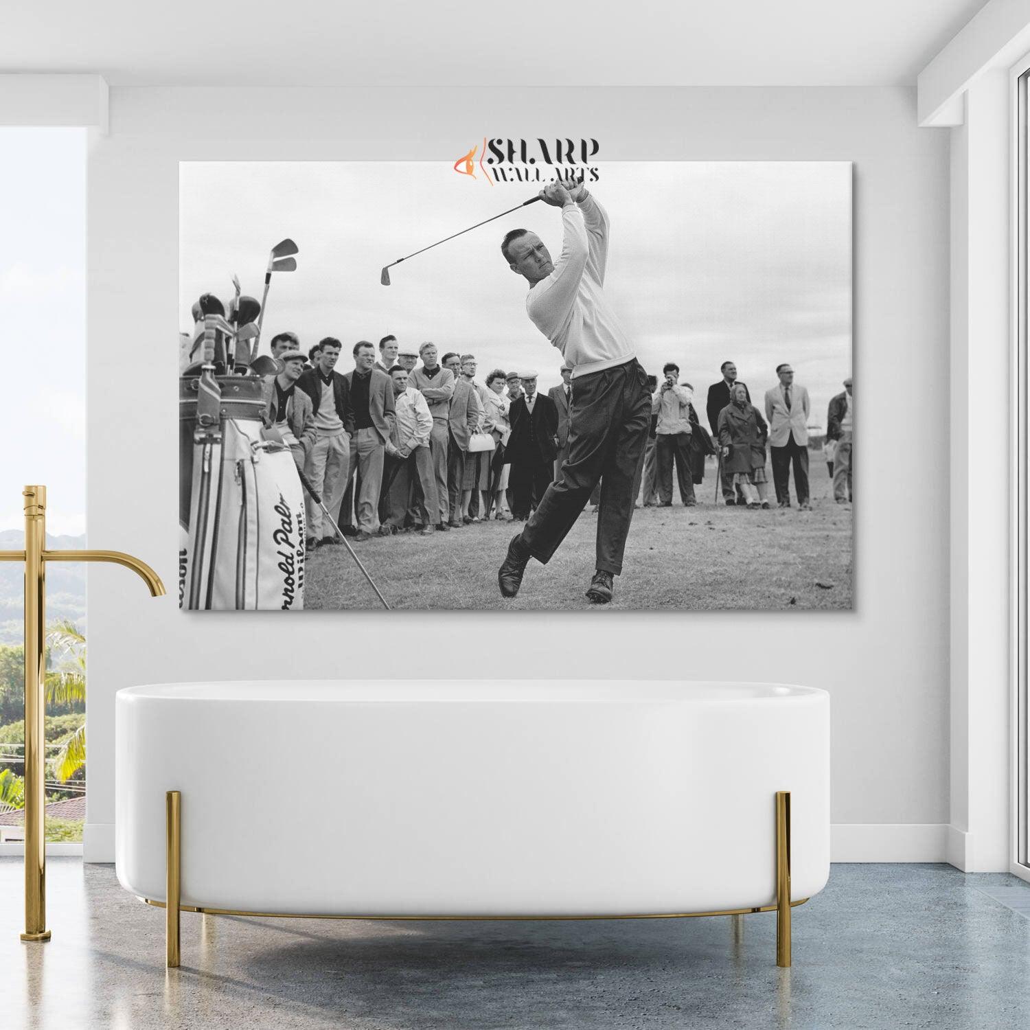 Arnold Palmer Golf Canvas Wall Art - SharpWallArts