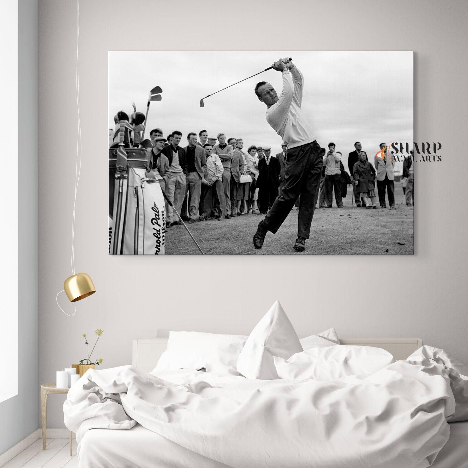 Arnold Palmer Golf Canvas Wall Art - SharpWallArts