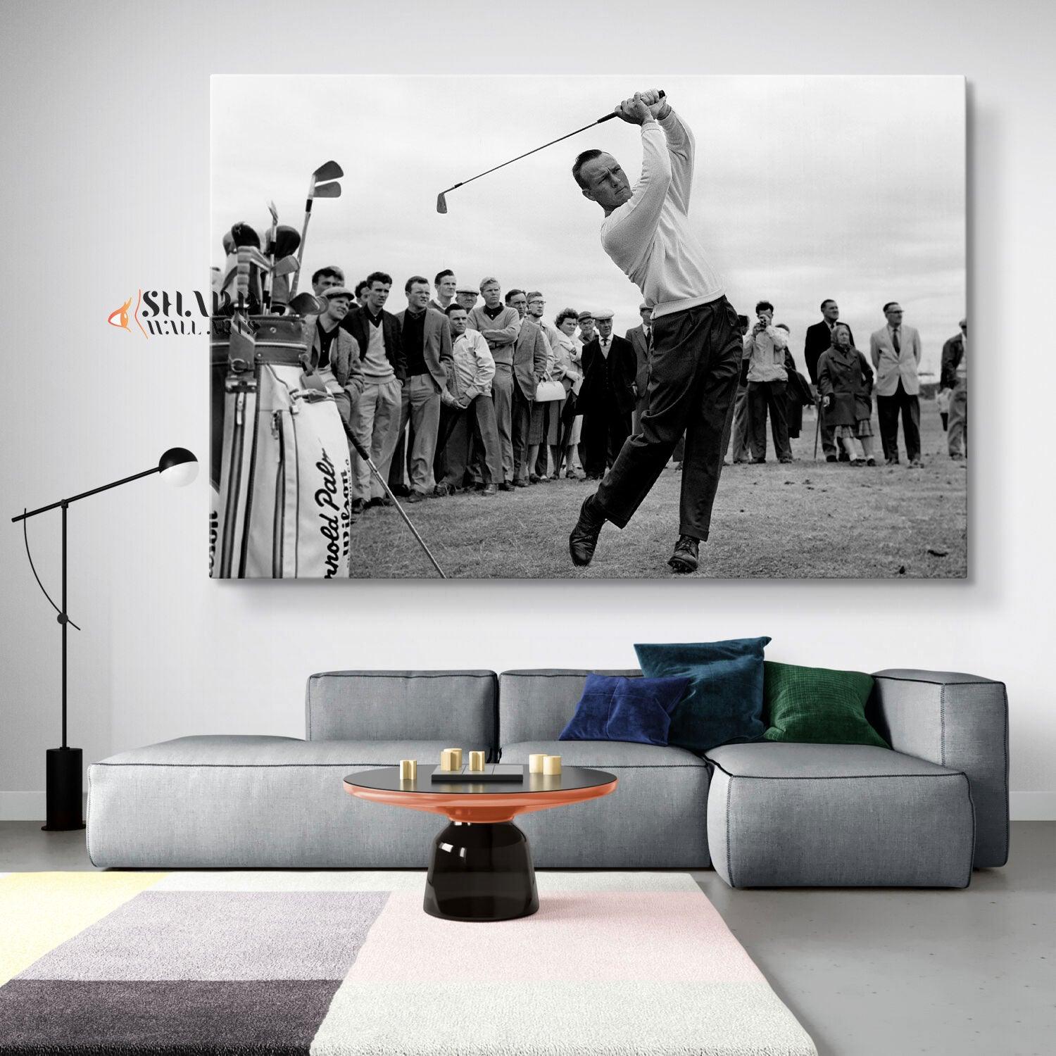 Arnold Palmer Golf Canvas Wall Art - SharpWallArts