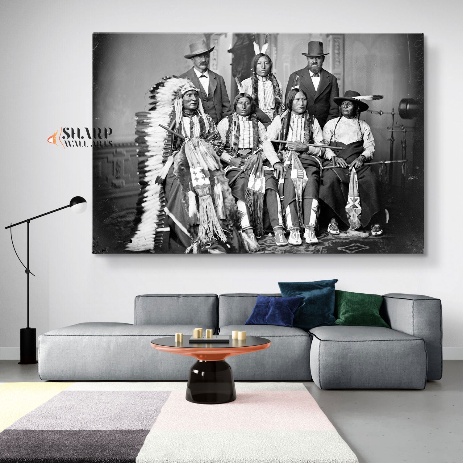 Native American Wall Art Canvas