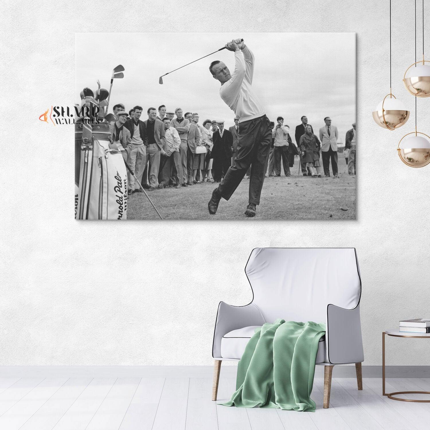 Arnold Palmer Golf Canvas Wall Art - SharpWallArts