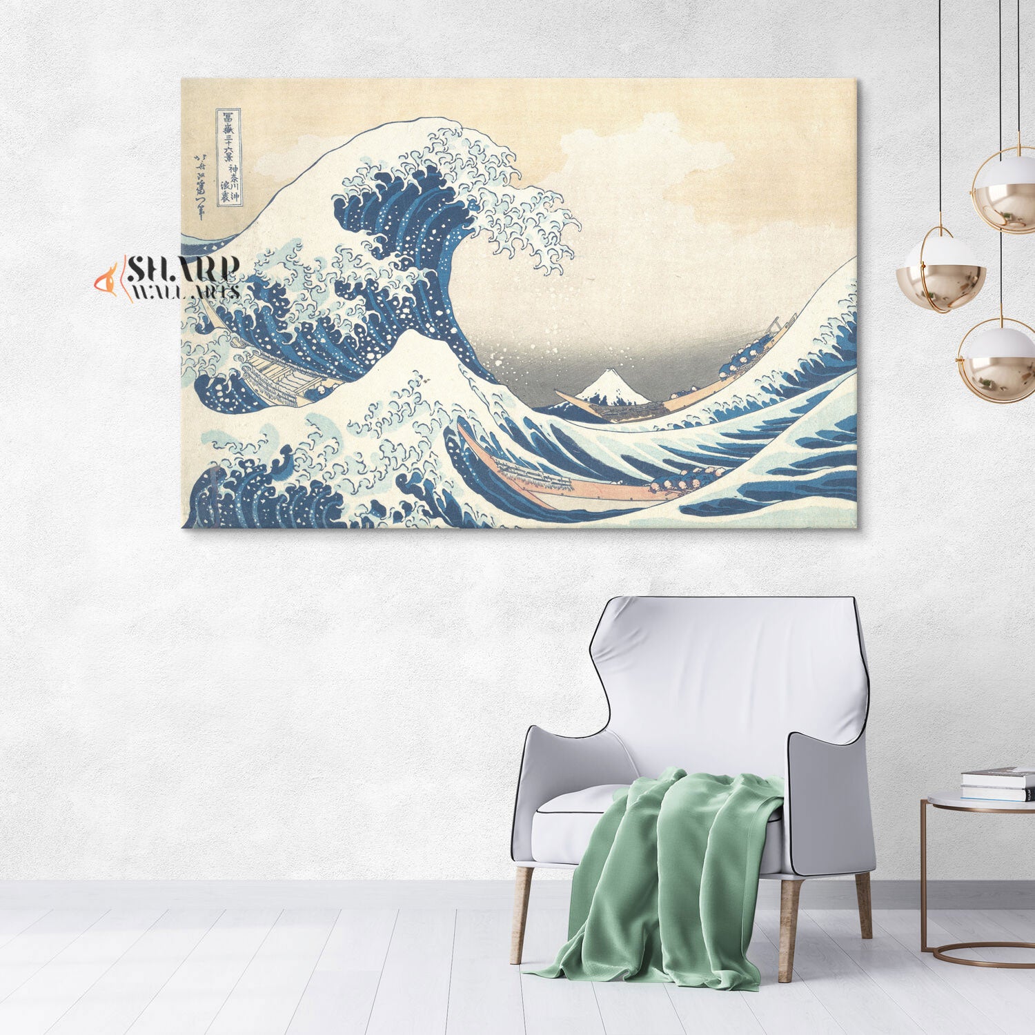 The Great Wave Off Kanagawa Canvas Wall Art