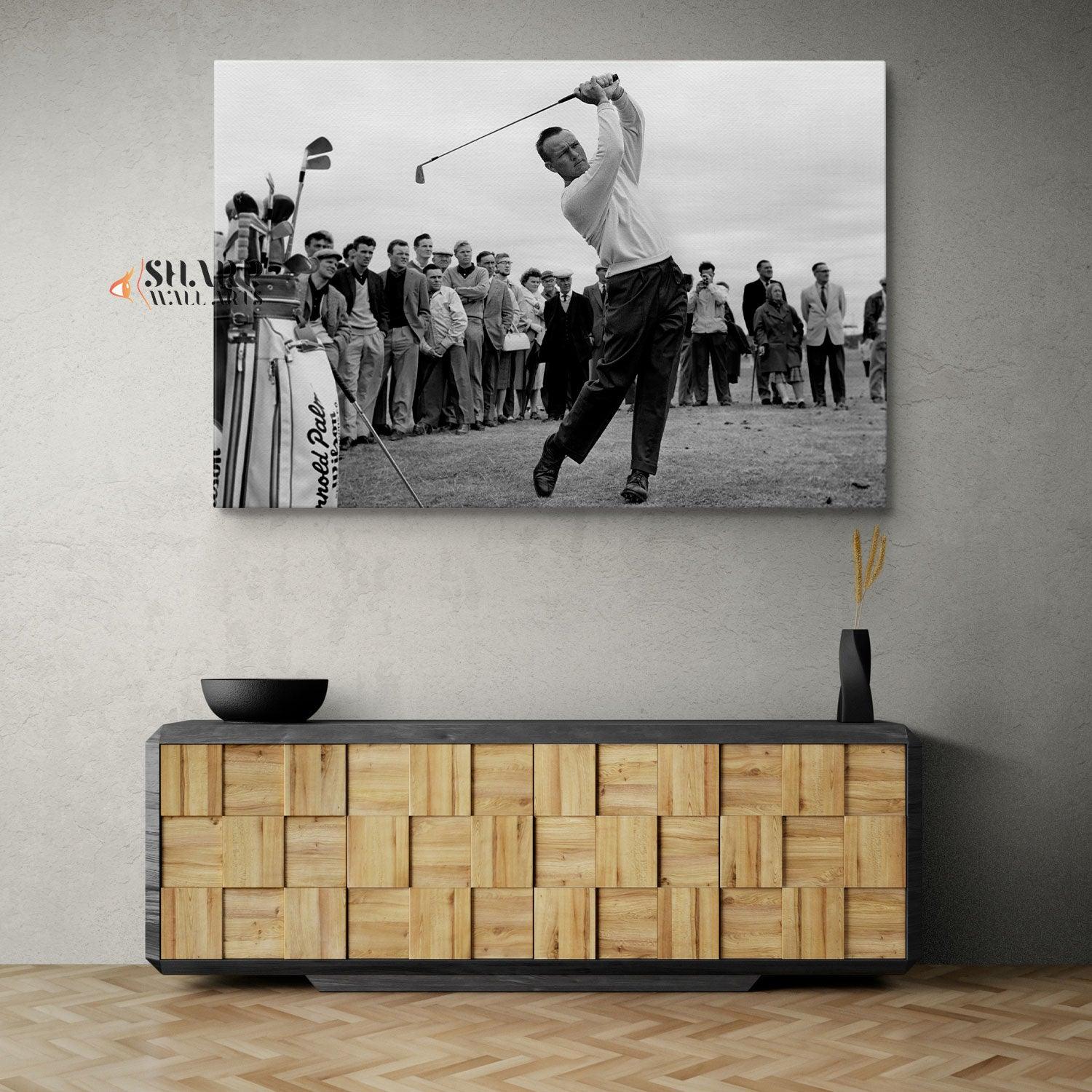 Arnold Palmer Golf Canvas Wall Art - SharpWallArts