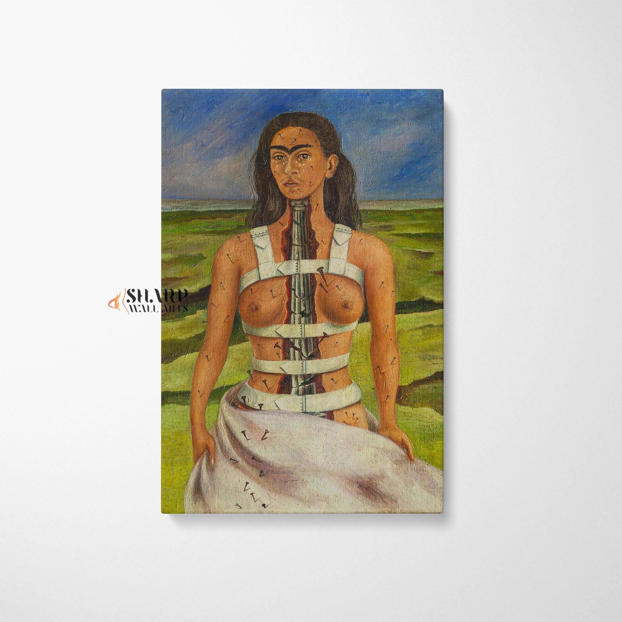 Frida Kahlo Broken Column Wall Art - SharpWallArts