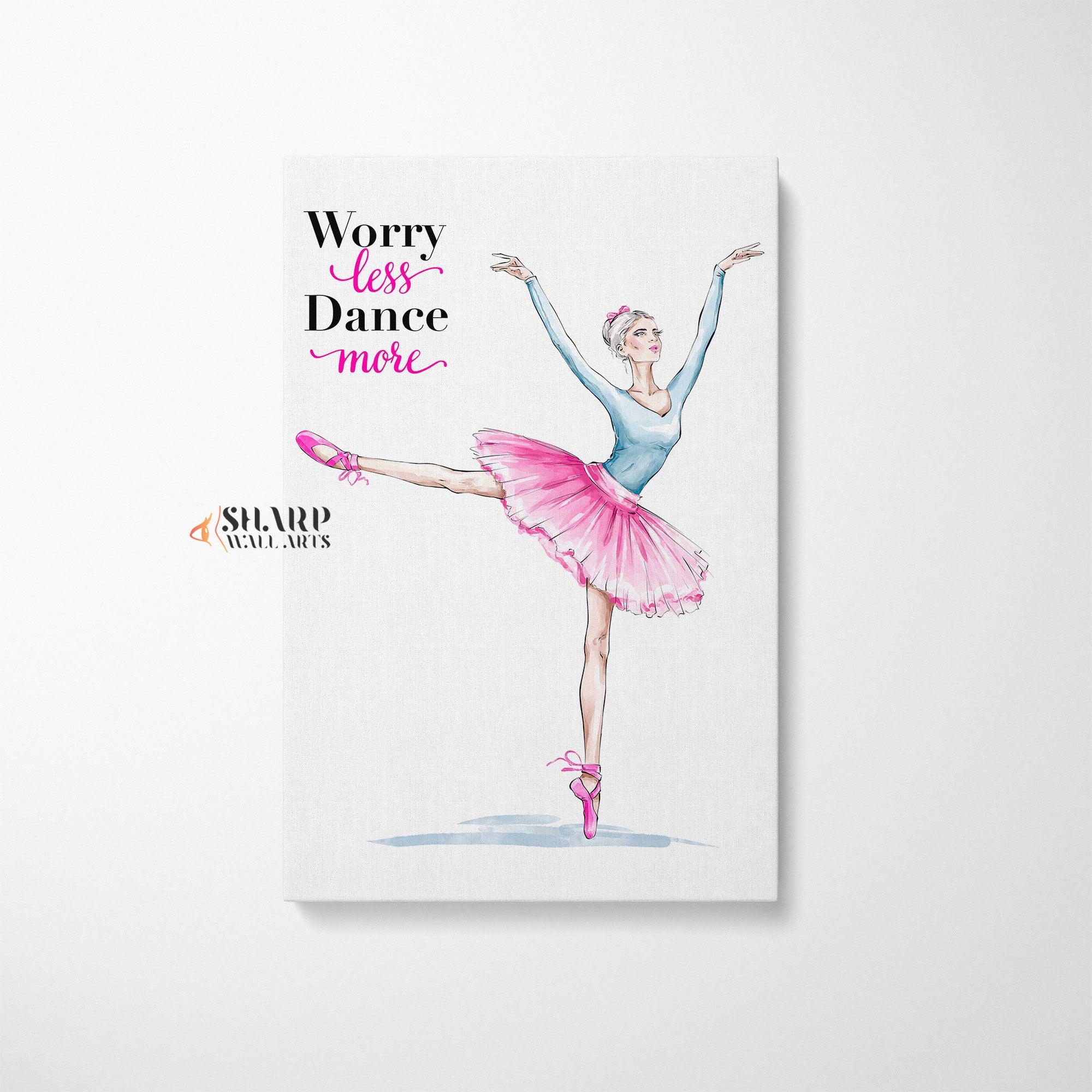 Ballerina Canvas Wall Art - SharpWallArts