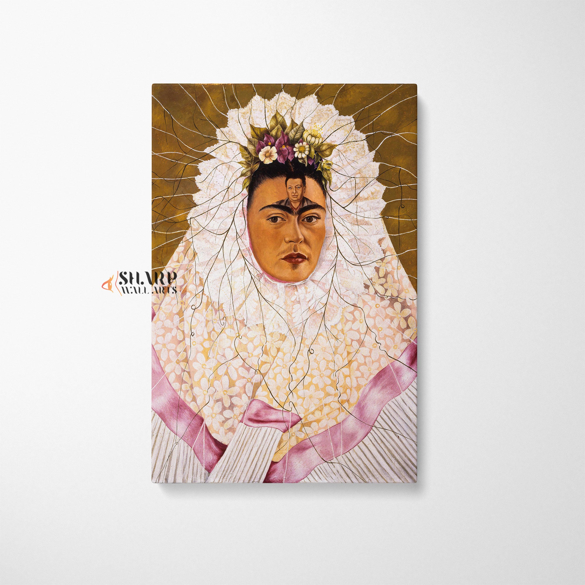 Frida Kahlo The Catholic Canvas Wall Art