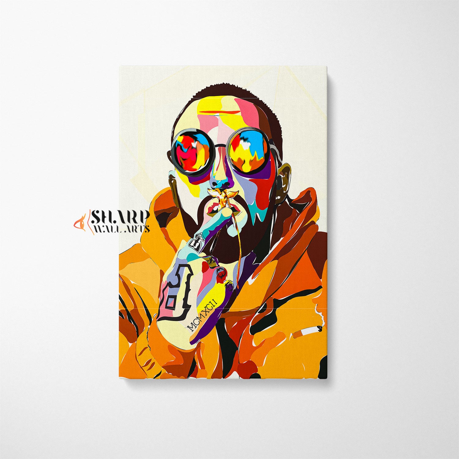 Mac Miller Pop Art Canvas