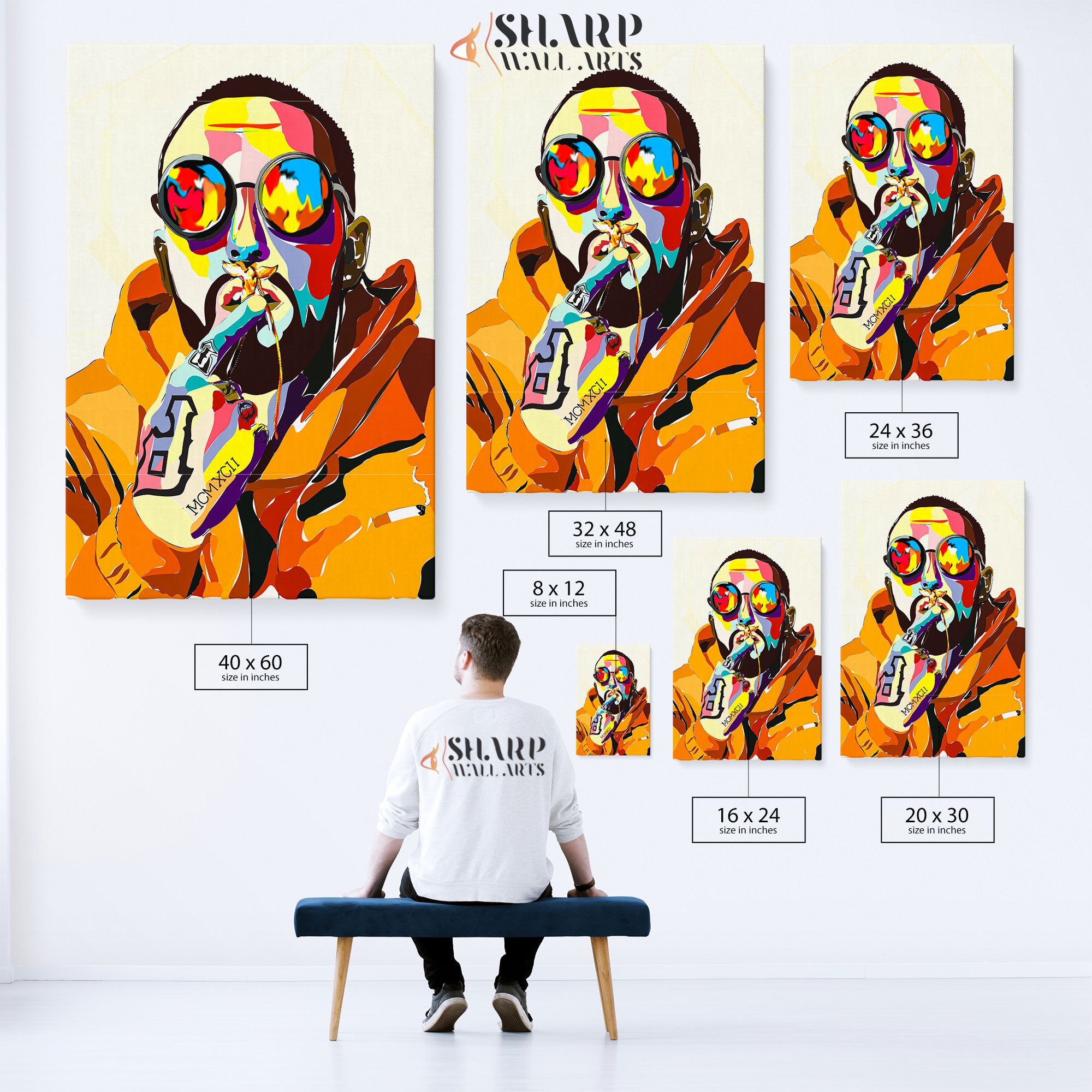 Mac Miller Pop Art Canvas