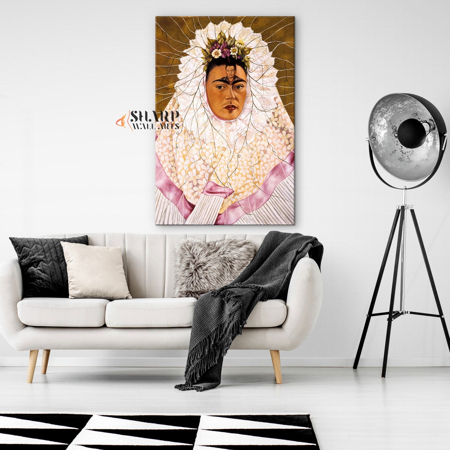 Frida Kahlo The Catholic Canvas Wall Art