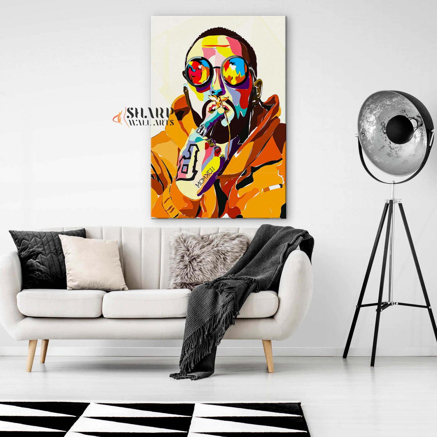 Mac Miller Pop Art Canvas