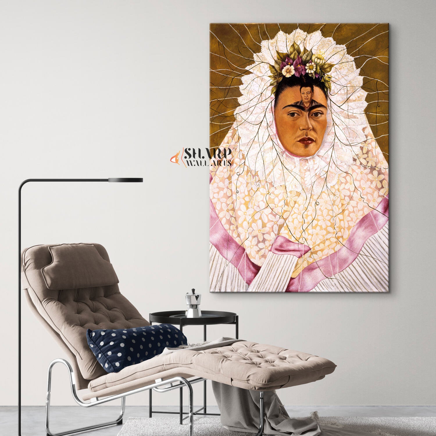 Frida Kahlo The Catholic Canvas Wall Art
