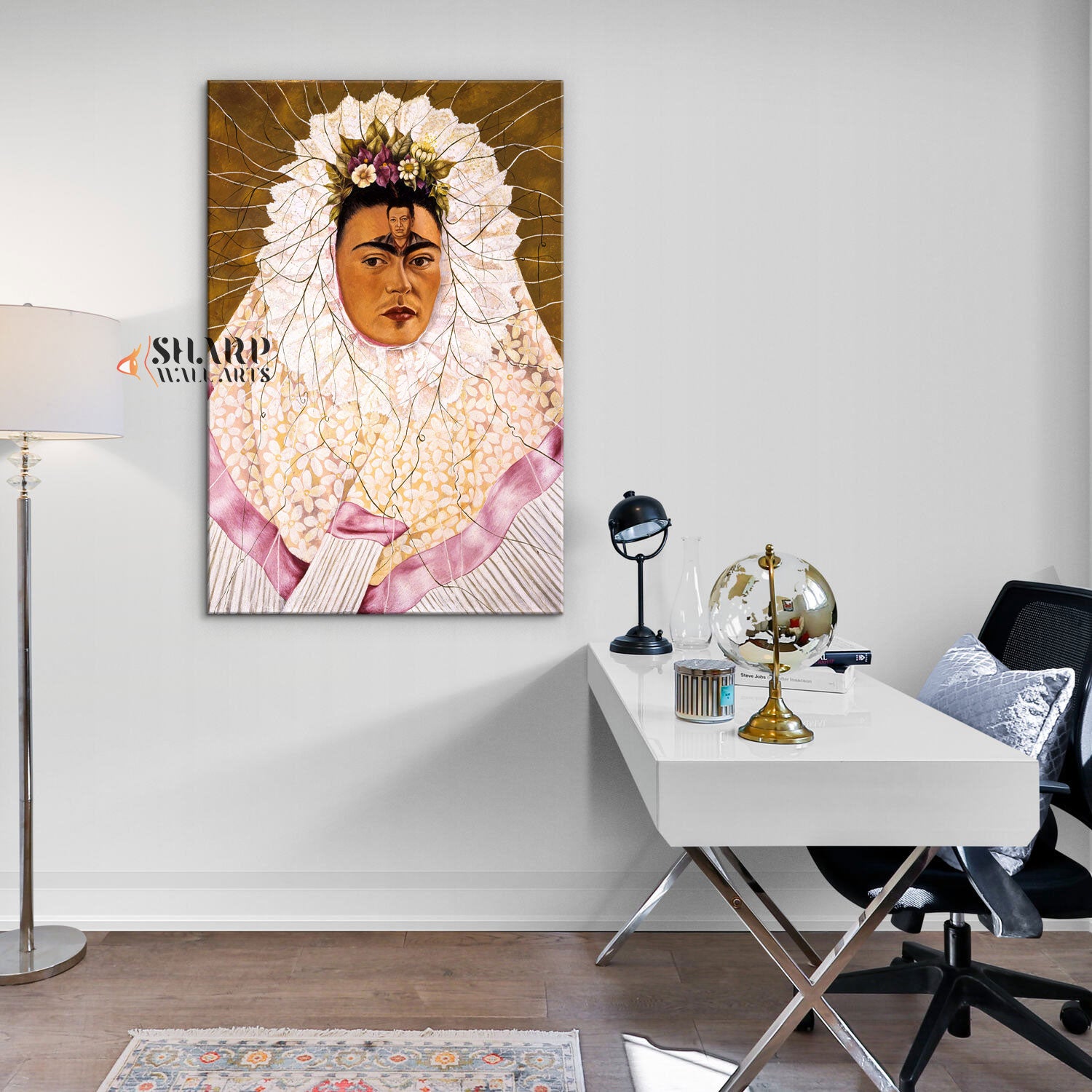 Frida Kahlo The Catholic Canvas Wall Art