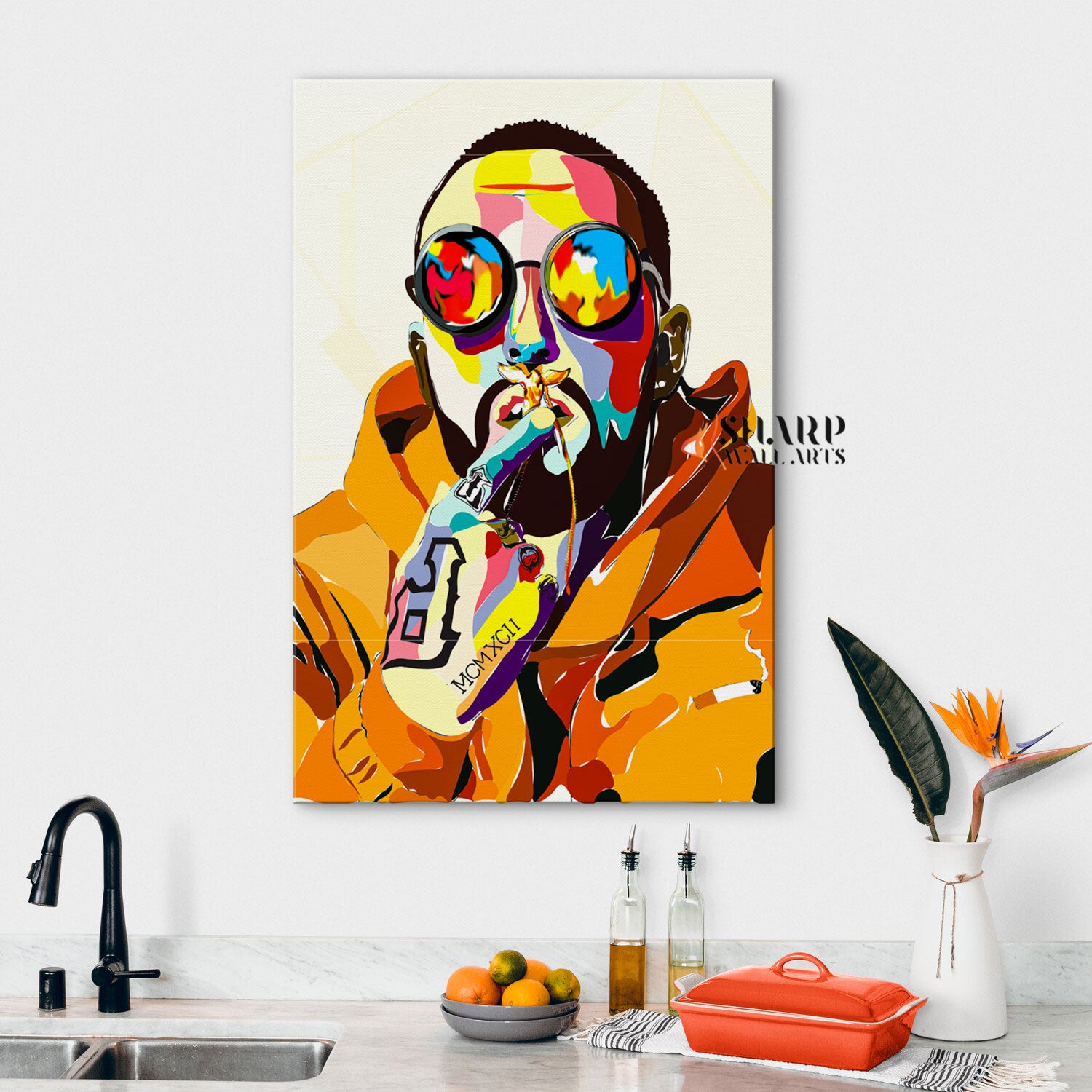 Mac Miller Pop Art Canvas