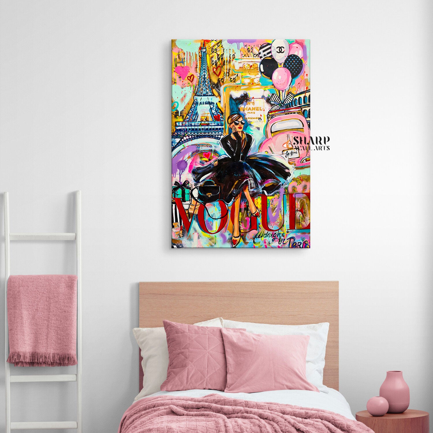 Paris Vogue Canvas Wall Art