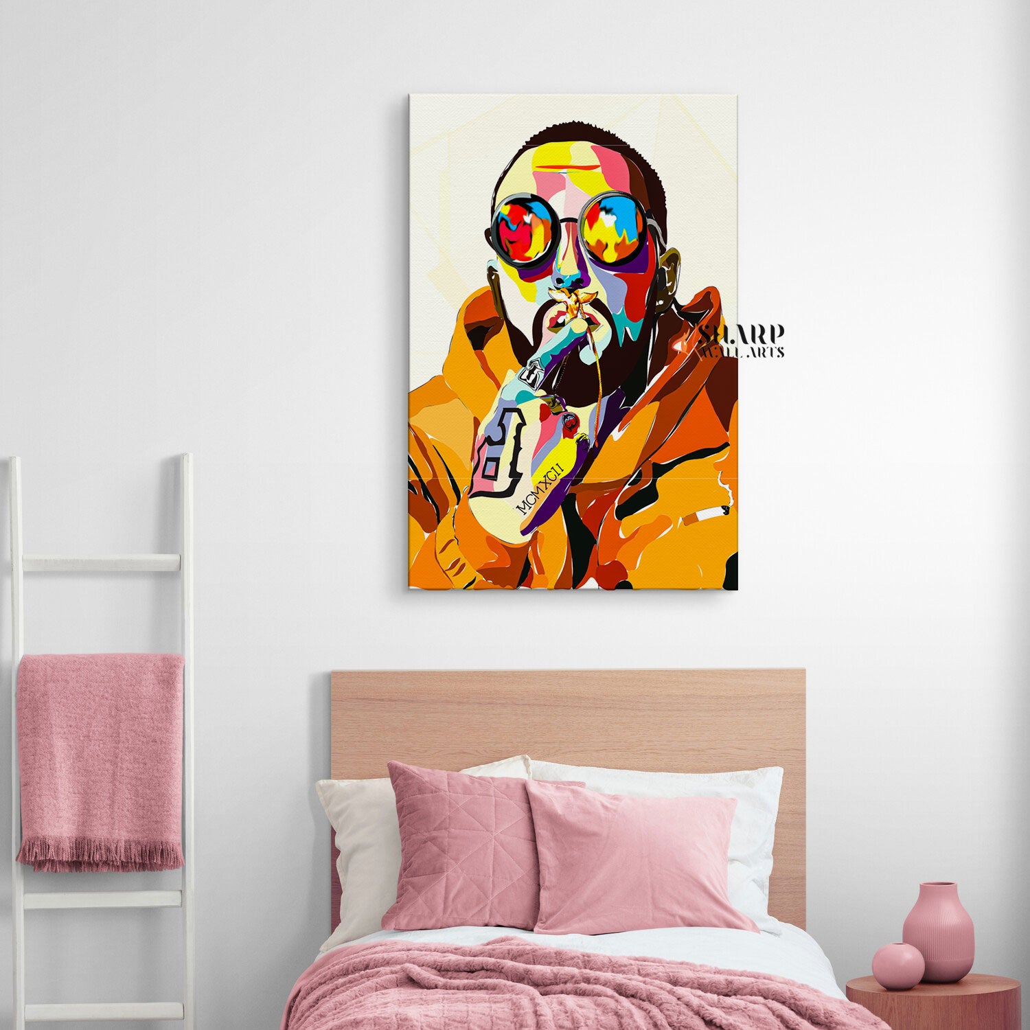 Mac Miller Pop Art Canvas