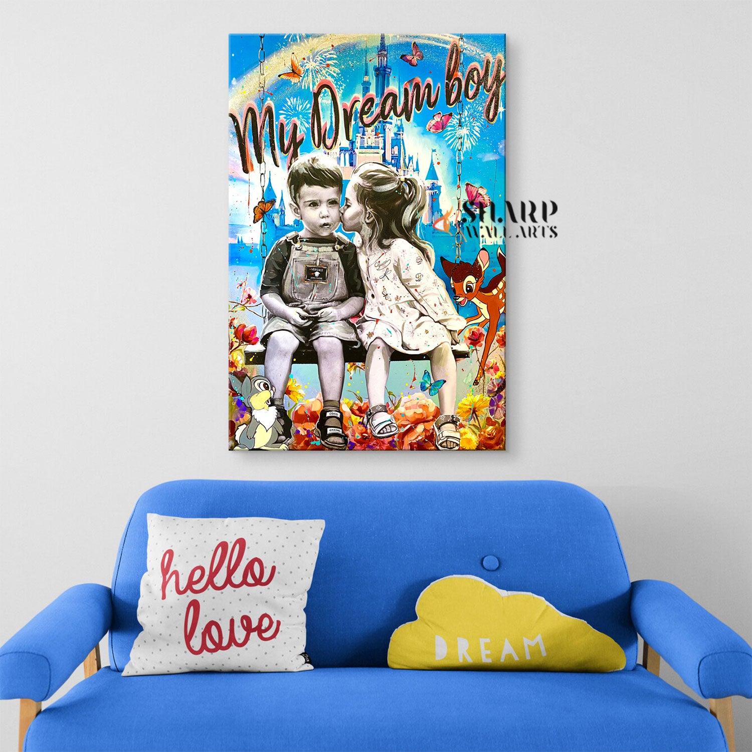 My Dream Boy Canvas Wall Art