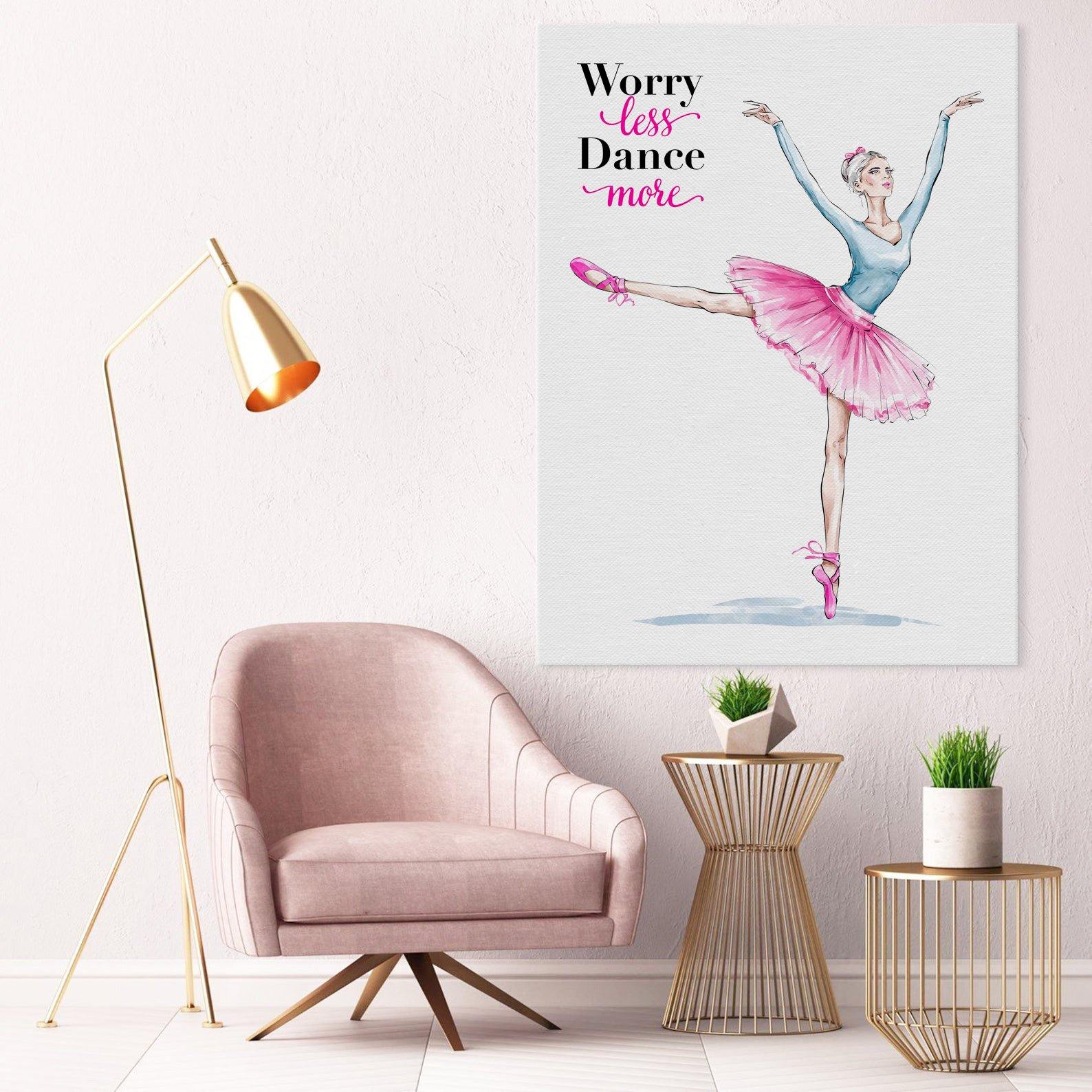 Ballerina Canvas Wall Art - SharpWallArts