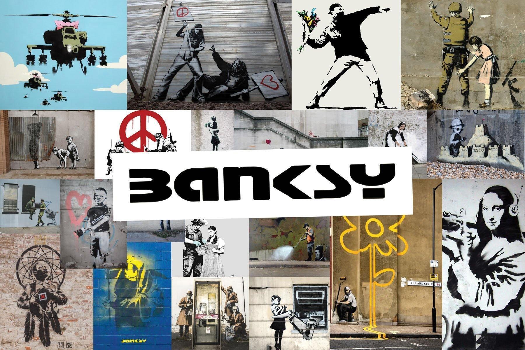 Discover 15 The Most Inspiring & Famous Banksy's Murals - Banksy Street Art