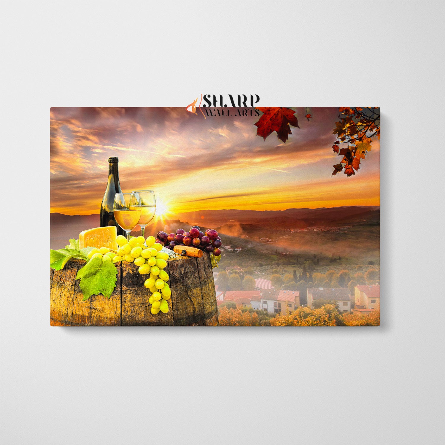 Wine Country Wall Art Canvas