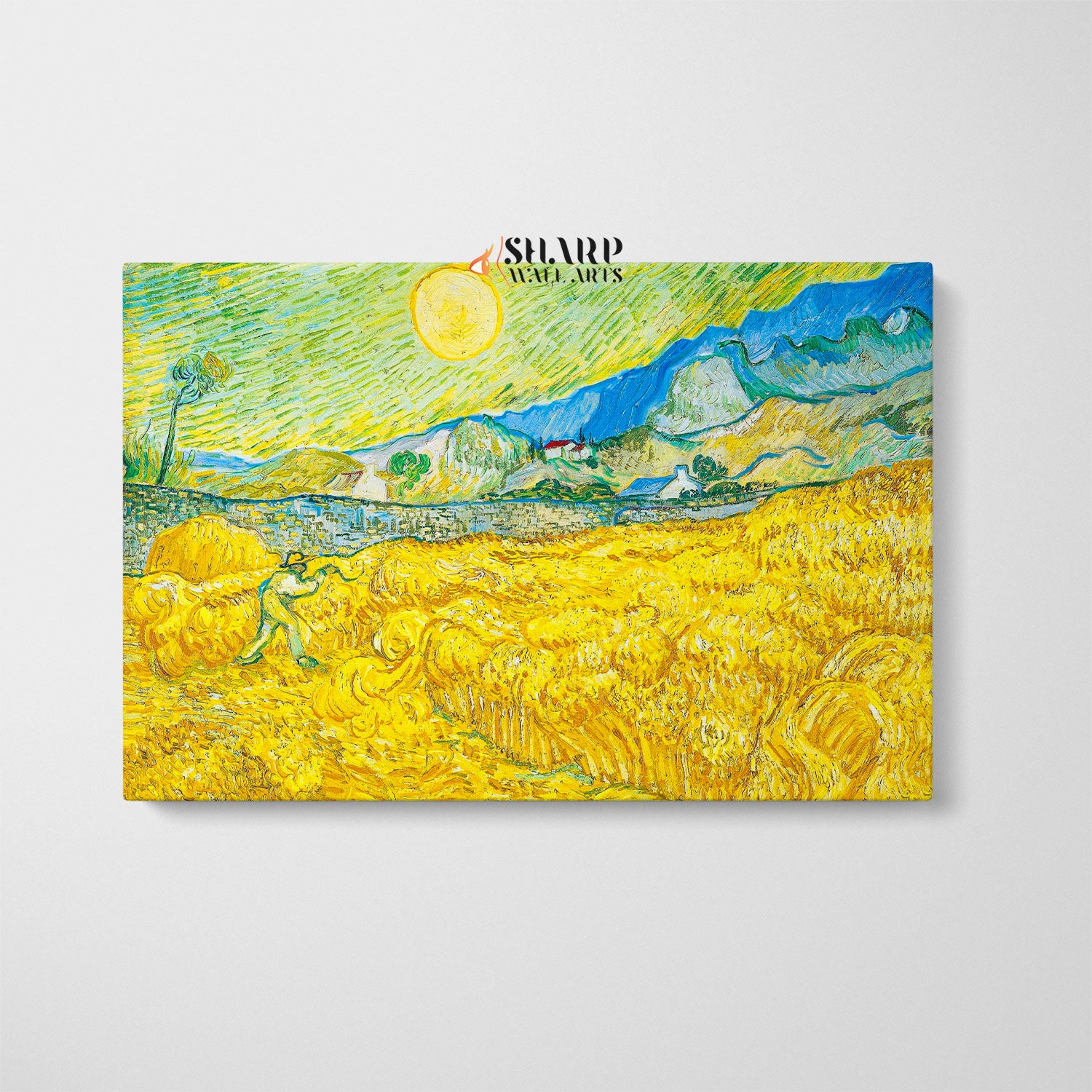 Vincent van Gogh Wheatfield Canvas Wall Art