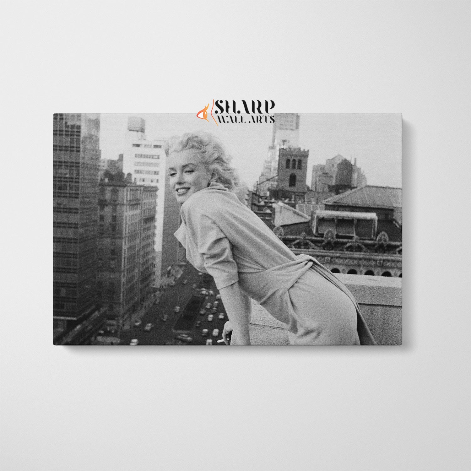 Marilyn Monroe In New York Wall Art Canvas