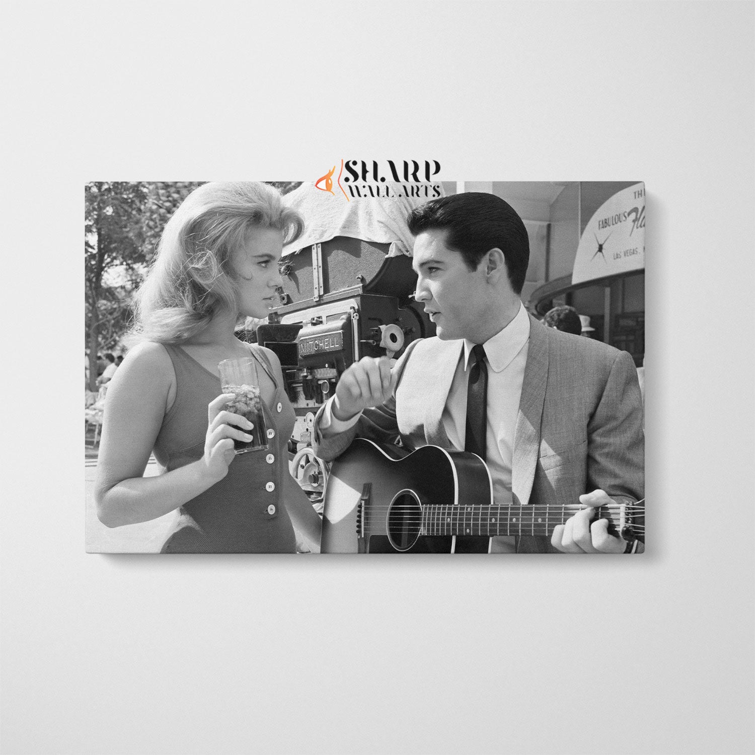 Ann Margret And Elvis Presley Canvas Wall Art