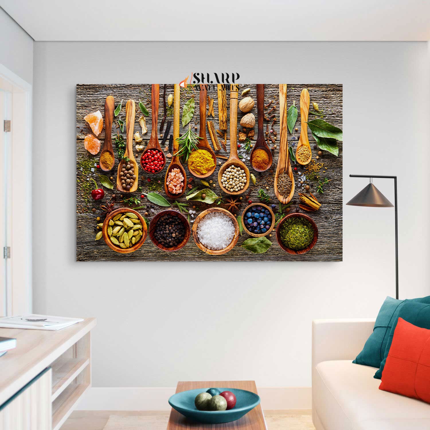 Indian Spices Wall Art Canvas