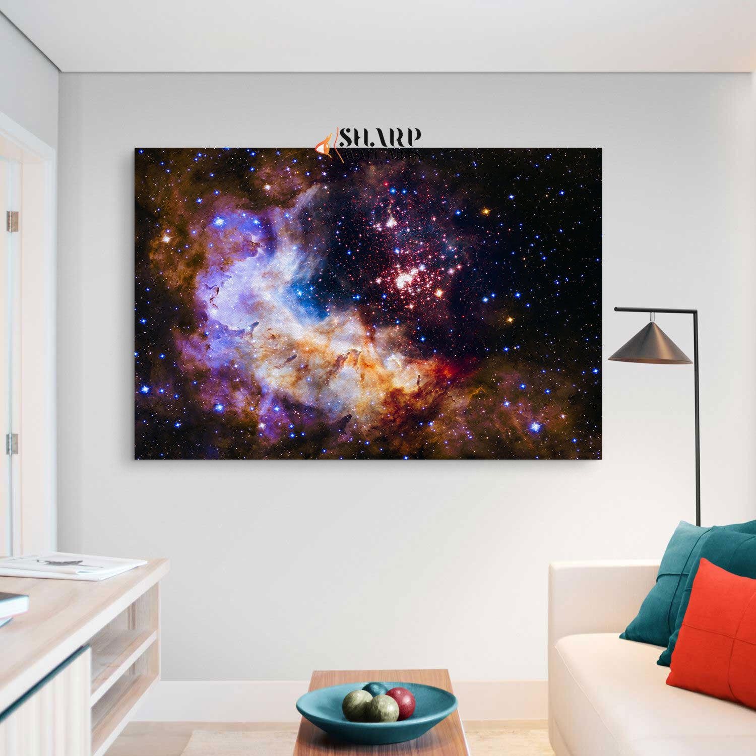 Nebula Wall Art Canvas