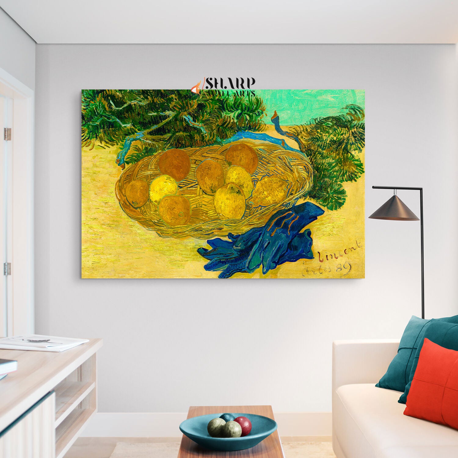 Vincent van Gogh Still Life With Lemons And Oranges Canvas Wall Art