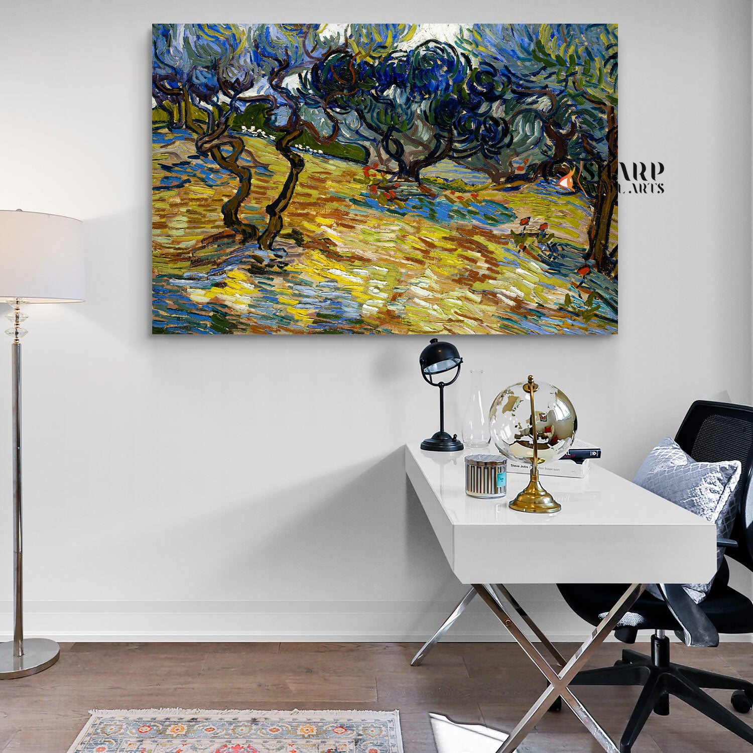 Vincent van Gogh Olive Trees Canvas Wall Art