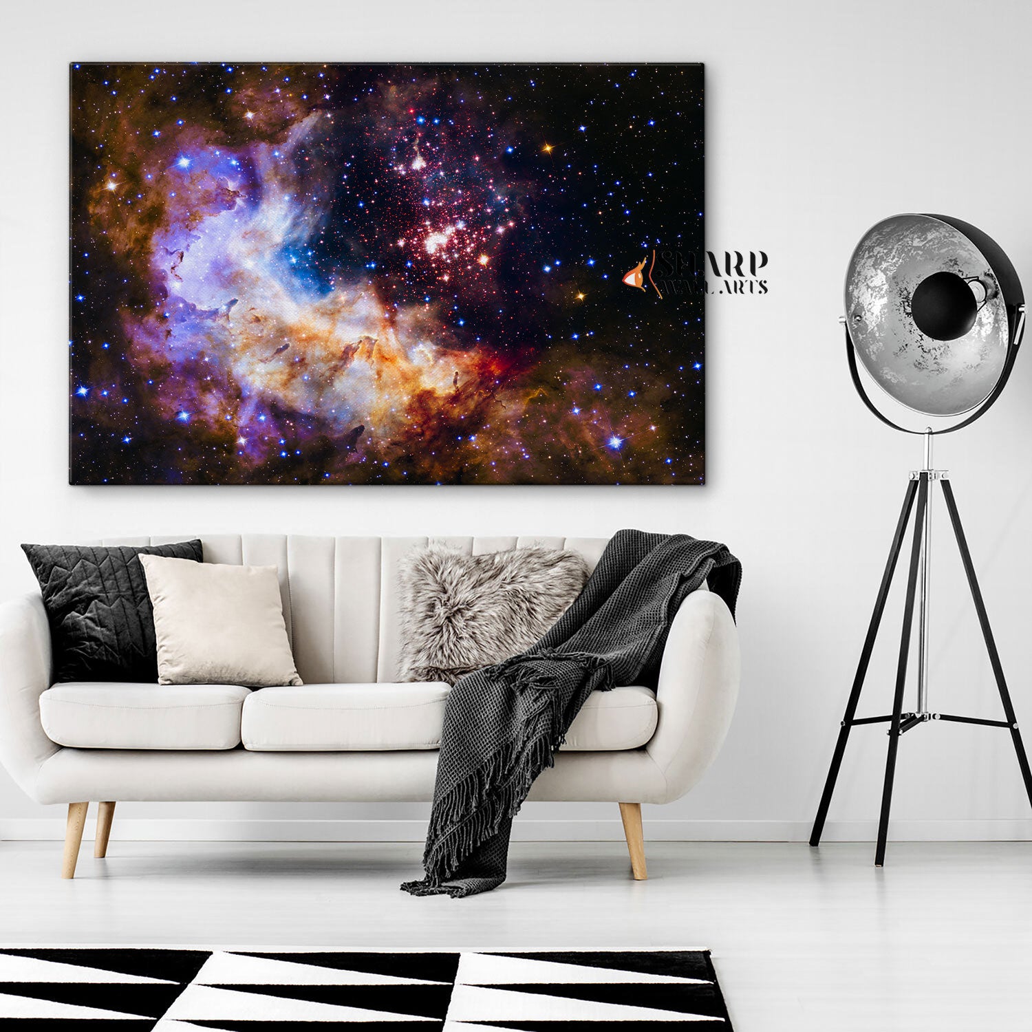 Nebula Wall Art Canvas