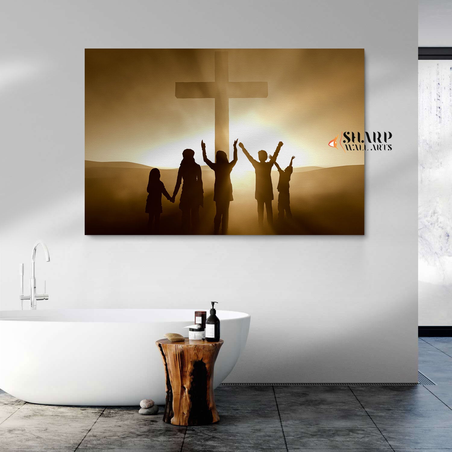 The Cross Of Jesus Canvas Wall Art