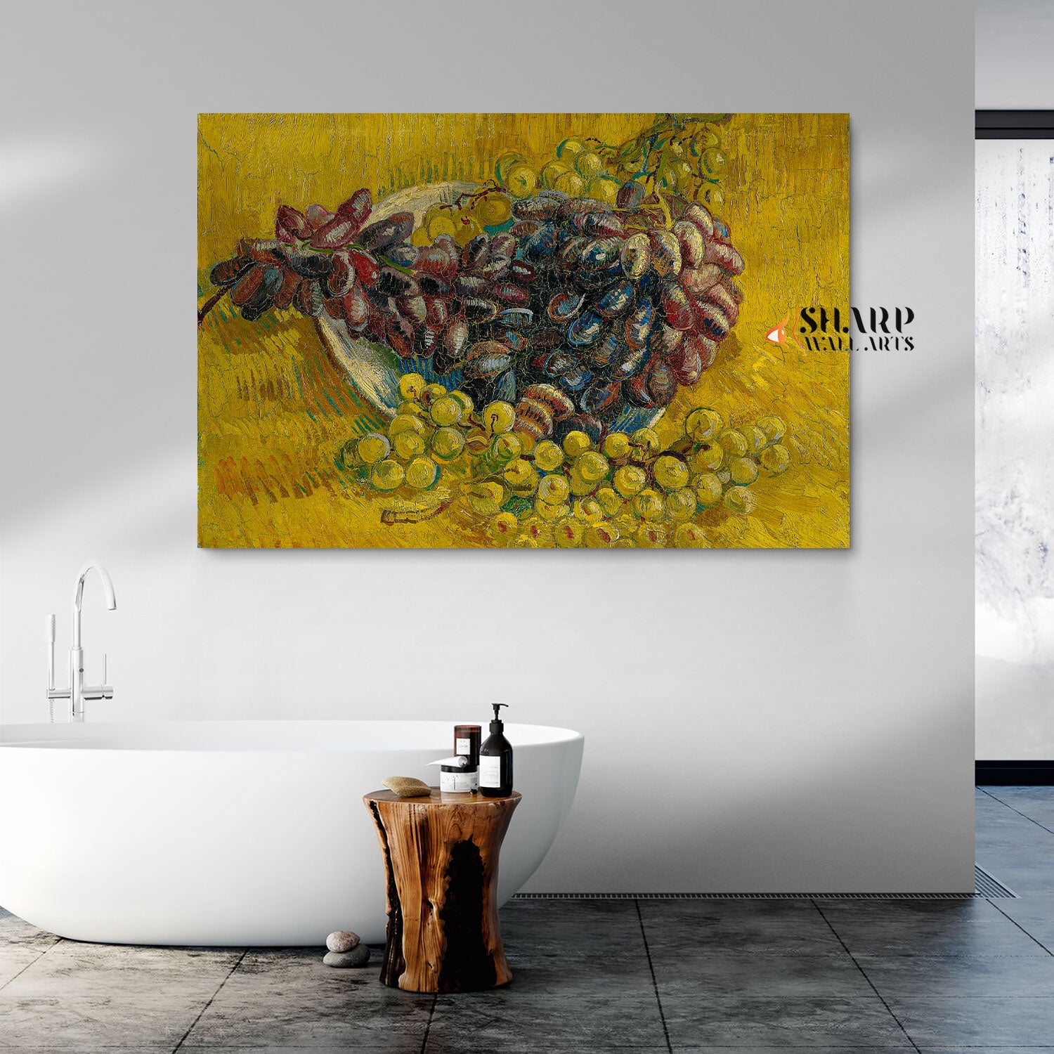 Vincent van Gogh Still Life With Grapes Canvas Wall Art