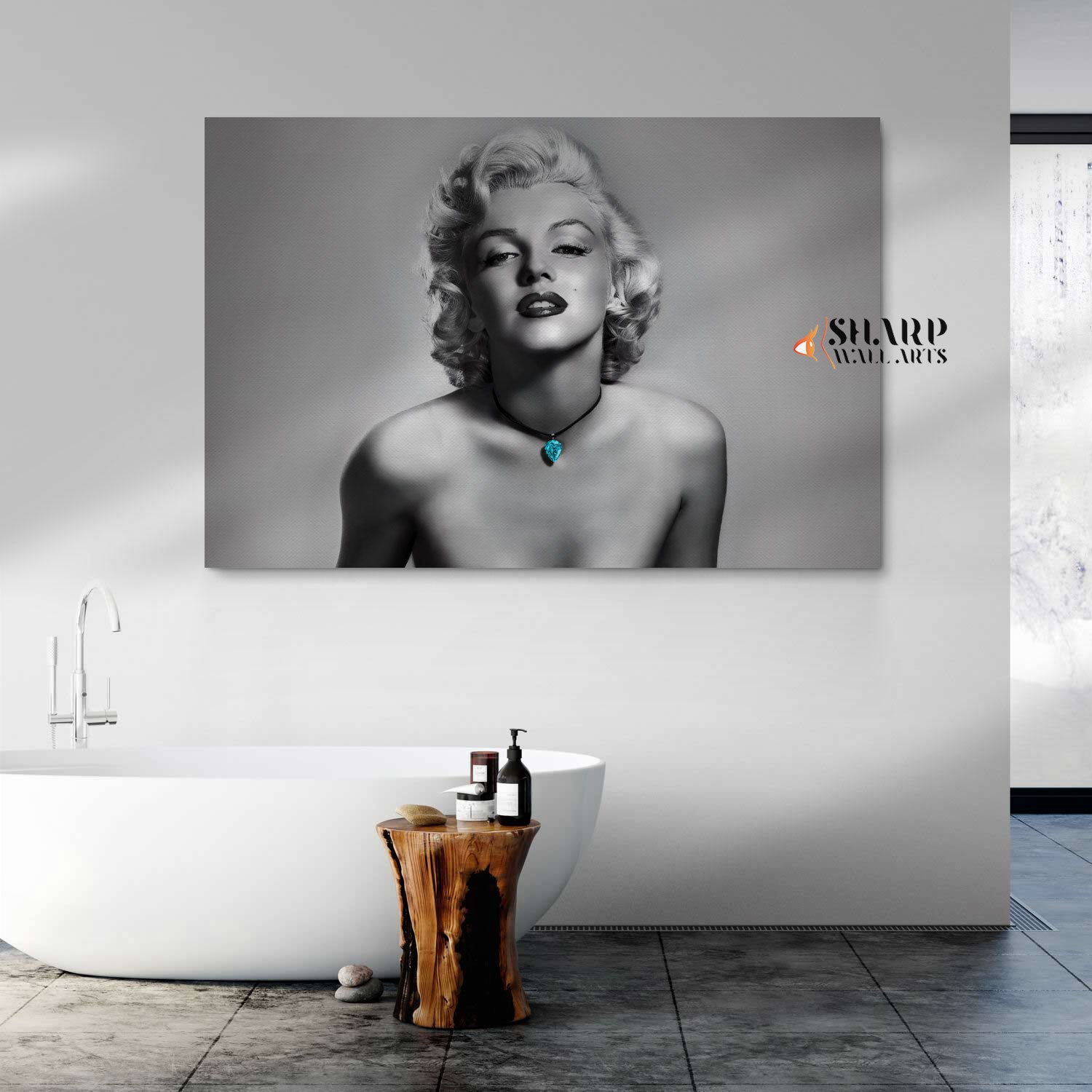 Marilyn Monroe Style Icon Wall Art Canvas