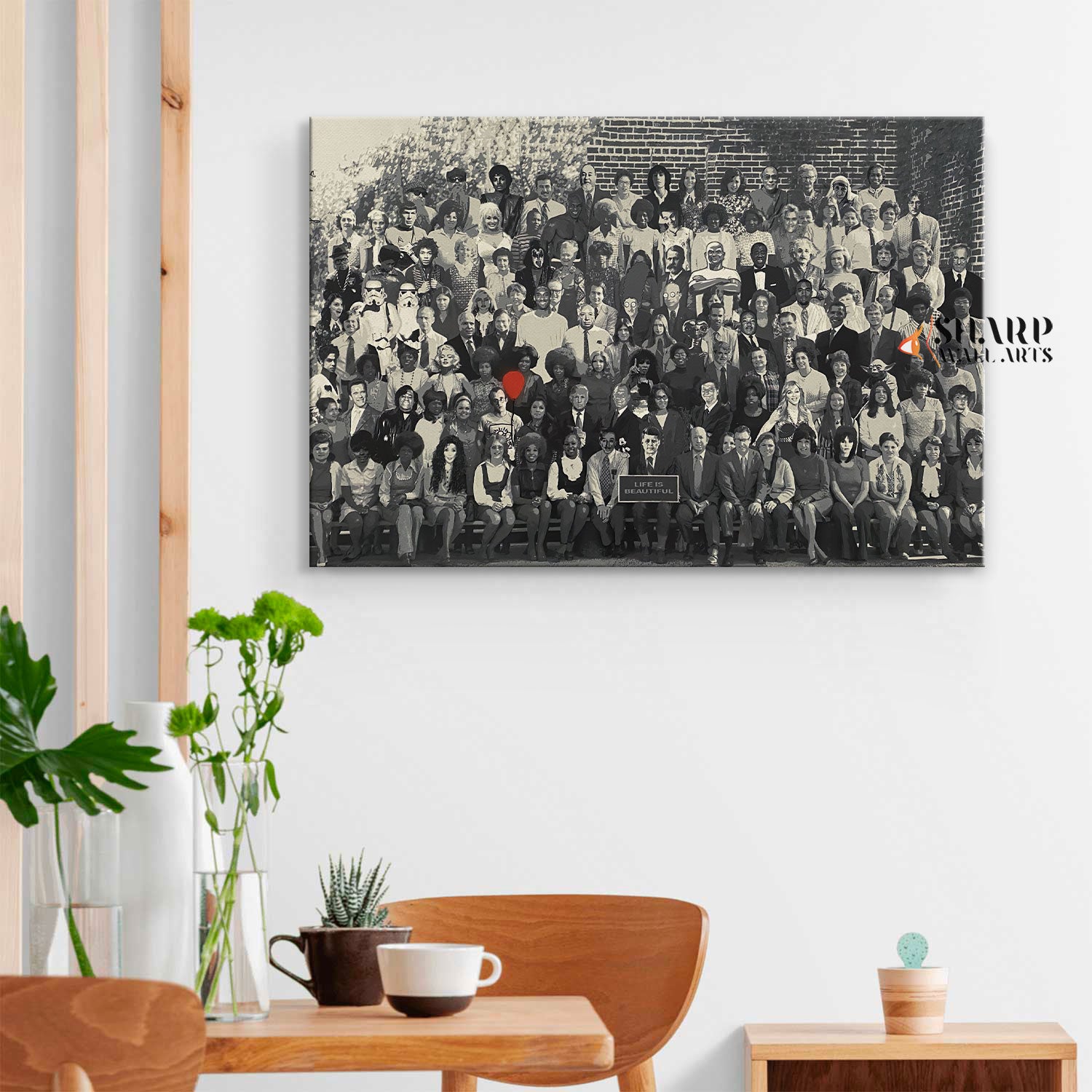 Famous Icons In History Wall Art Canvas
