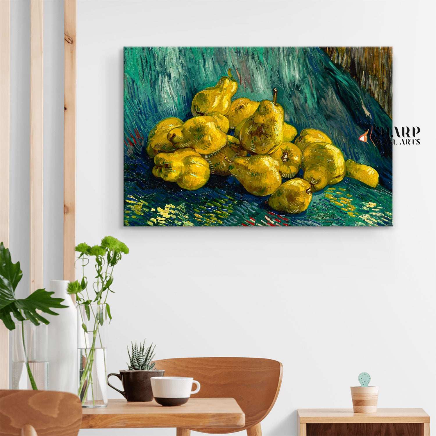 Vincent van Gogh Still Life With Pears Canvas Wall Art