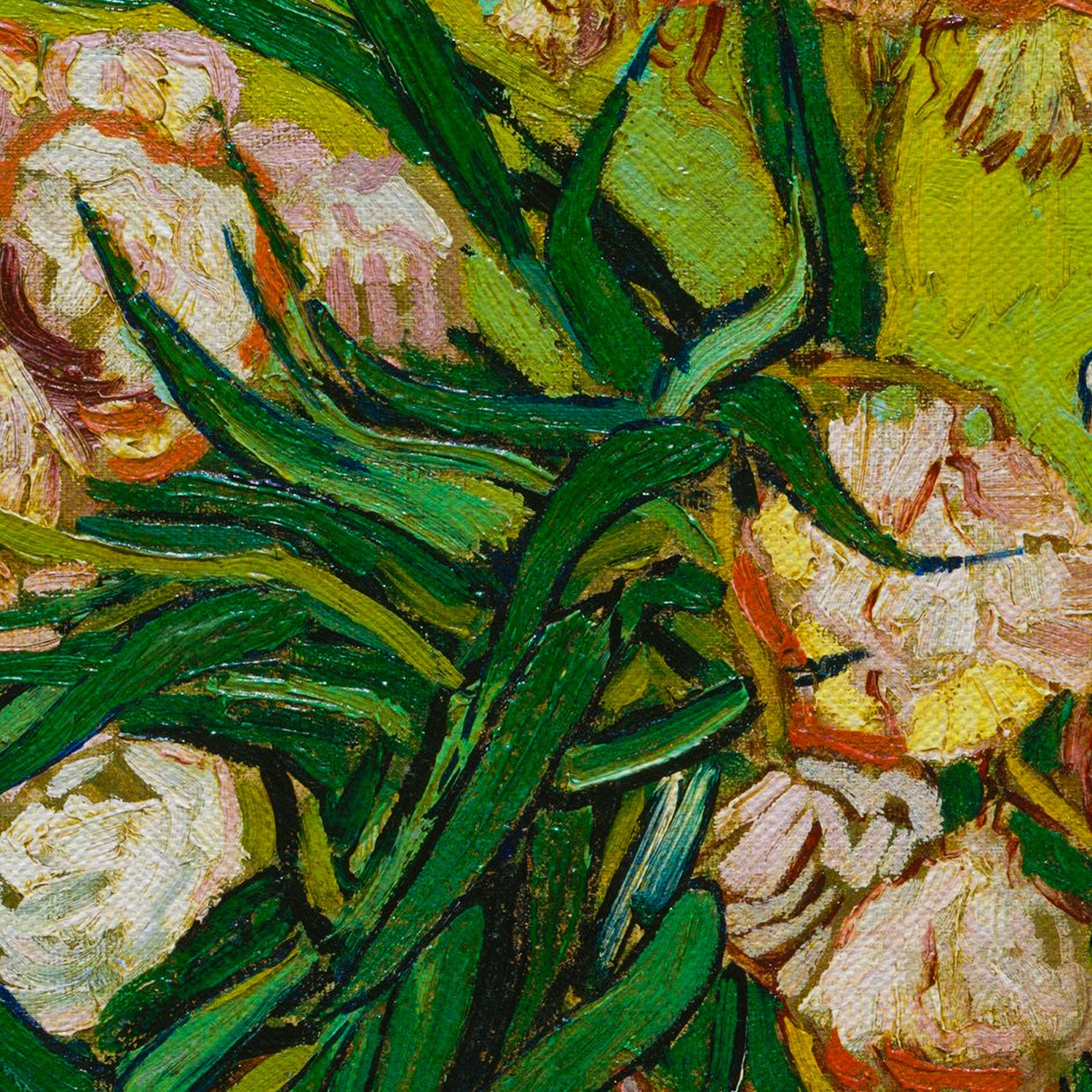 Vincent van Gogh Oleanders Canvas Wall Art